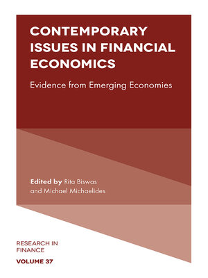 cover image of Contemporary Issues in Financial Economics